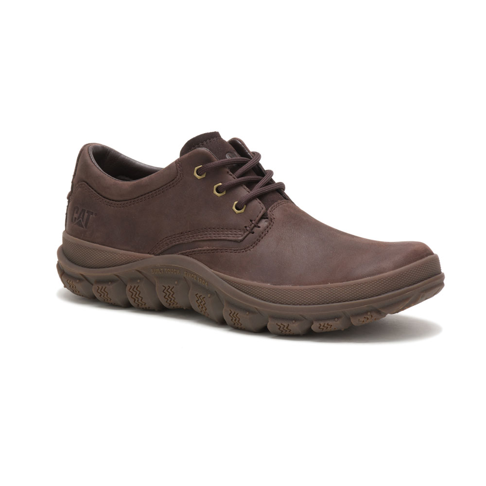 Men's Caterpillar Fused Tri Work Shoes Coffee Ireland XINO41052